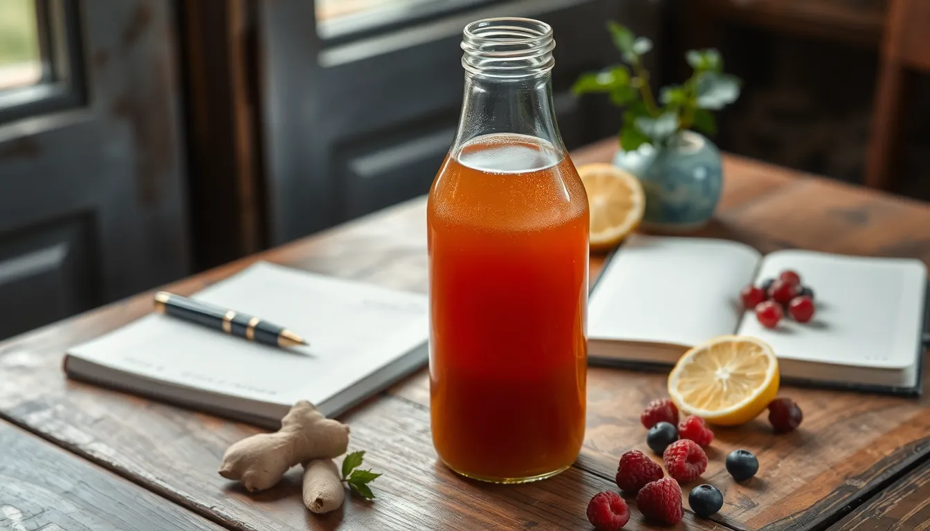 콤부차 마시는 방법