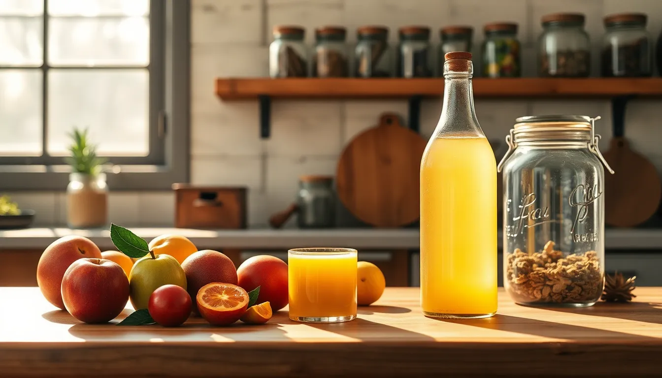 여름 베리 콤부차 스무디