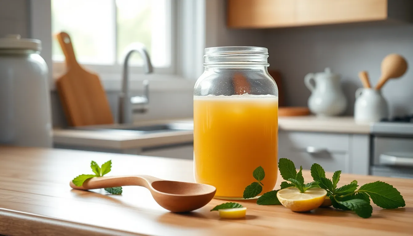 맛있는 콤부차 레몬 스콘